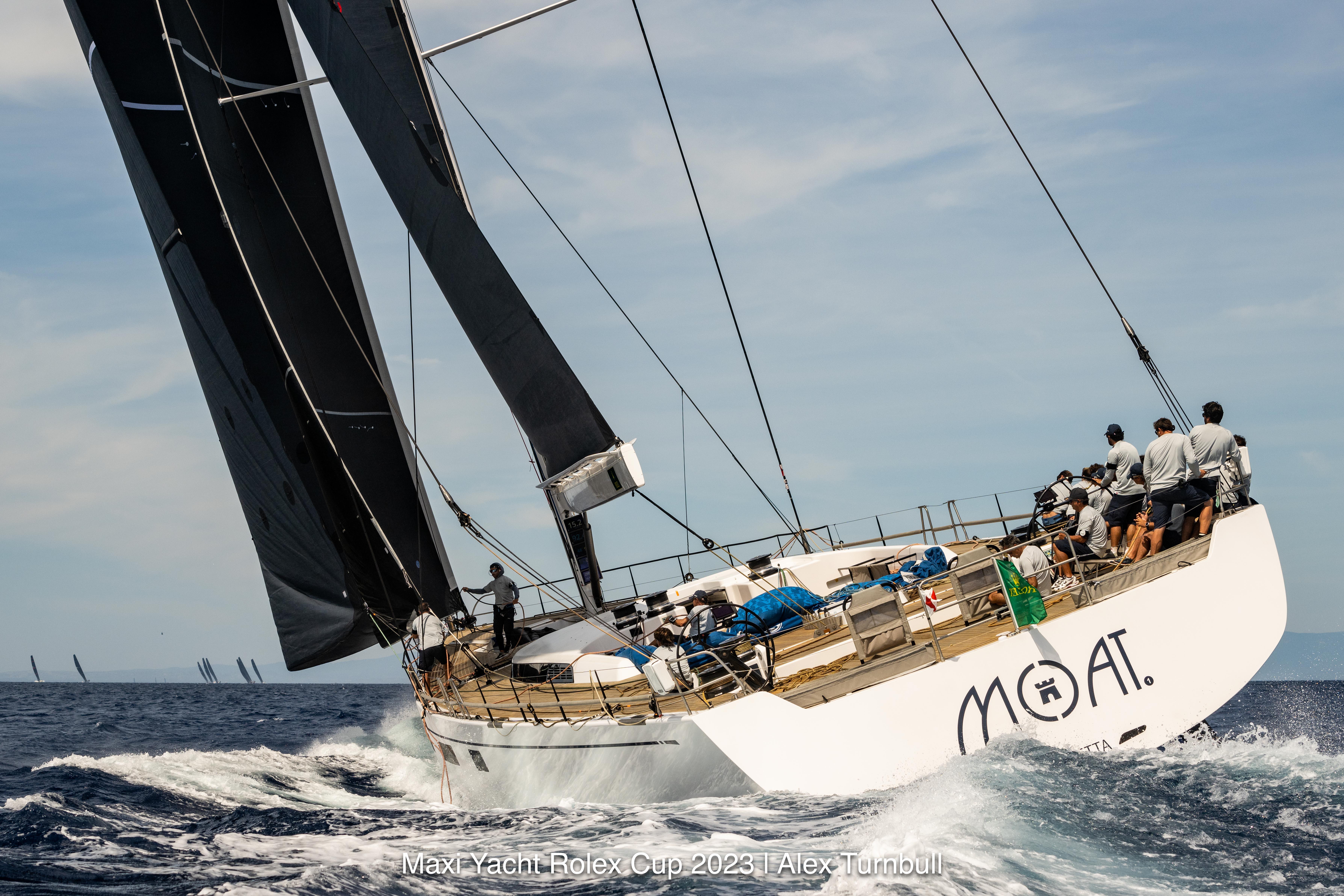 Juan Ball's Swan 115 Moat - Maxi Yacht Rolex Cup 2023 © Alex Turnbull