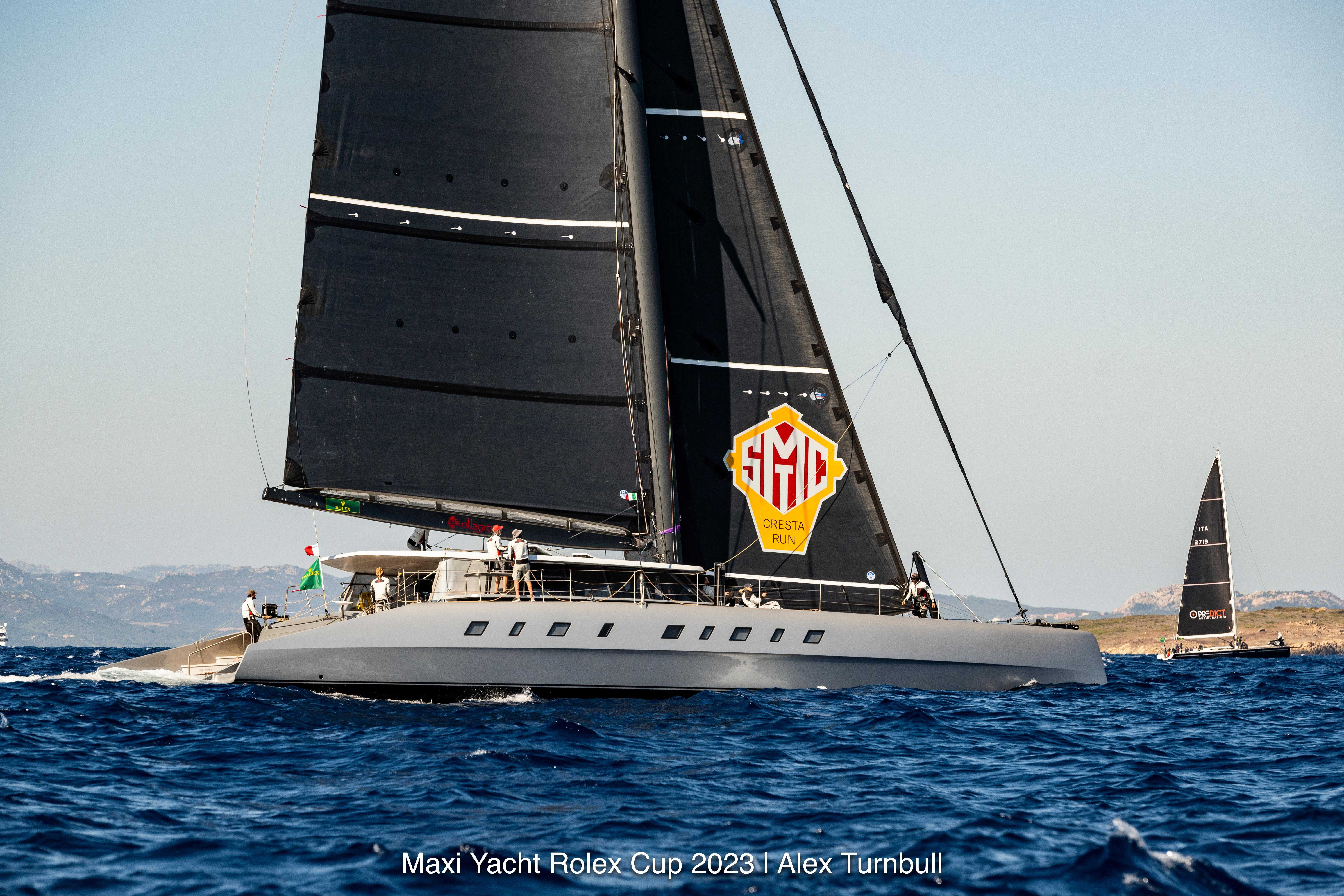 Allegra (Custom) of Adrian Keller - Maxi Yacht Rolex Cup 2023 © Alex Turnbull