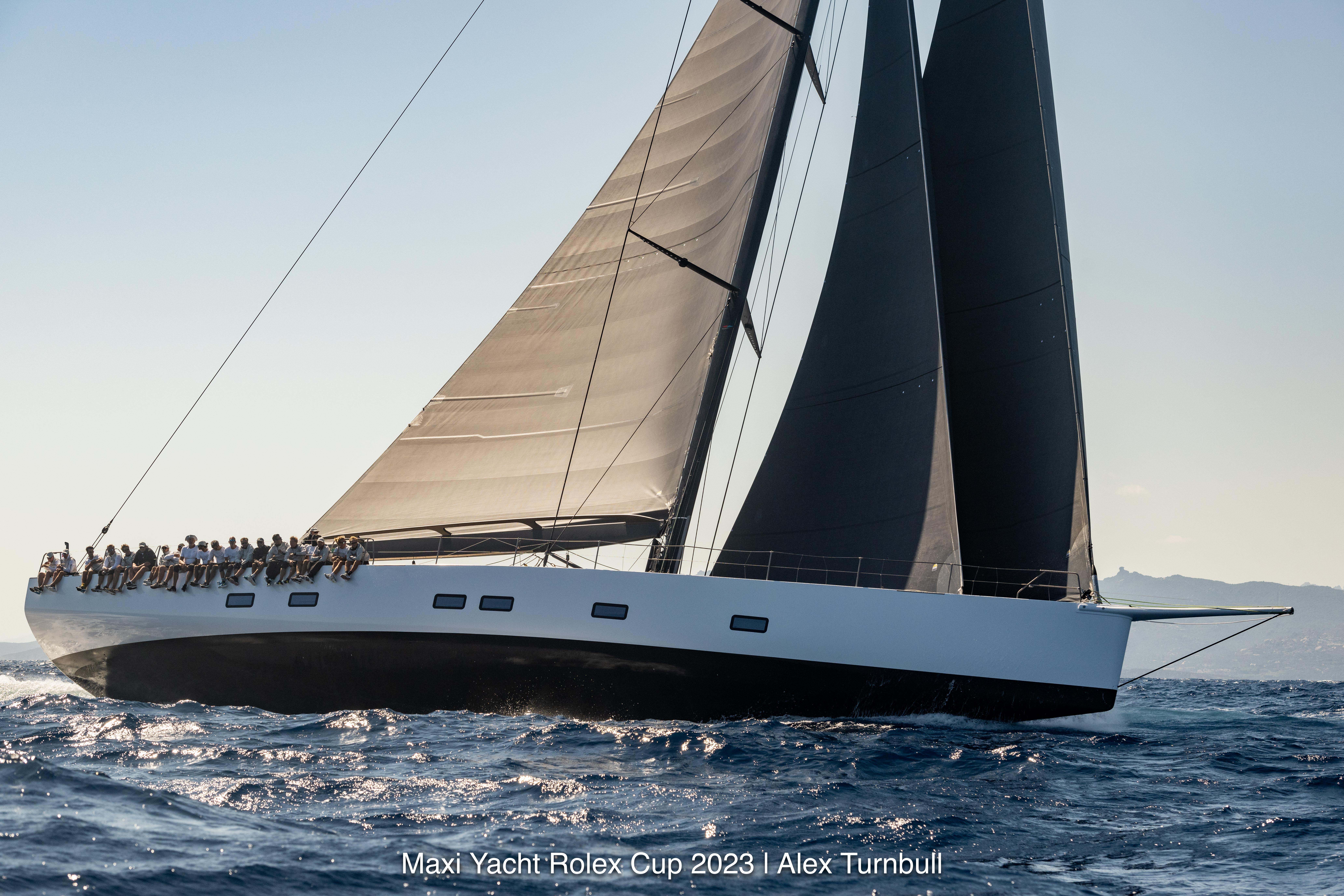 Y3K, the brand new Wally 101 owned by YCCS member Claus-Peter Offen - Maxi Yacht Rolex Cup 2023 © Alex Turnbull