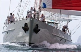 The New Zealand Millennium Cup regatta © Jeff Brown, Breed Media