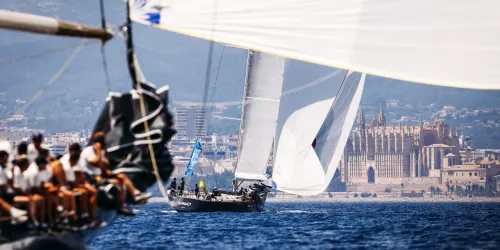 Off to a great start at Superyacht Cup Palma in shining conditions