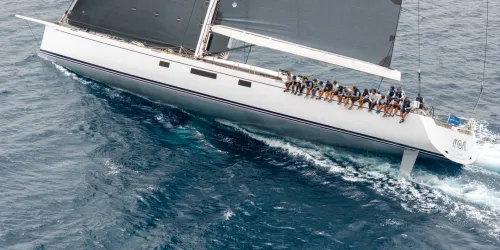 Swan 115 Moat wins at Giorgio Armani Superyacht Regatta in Porto Cervo