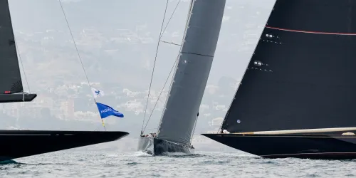 Svea doubles down in the J Class on the opening day of Superyacht Cup Palma 2024