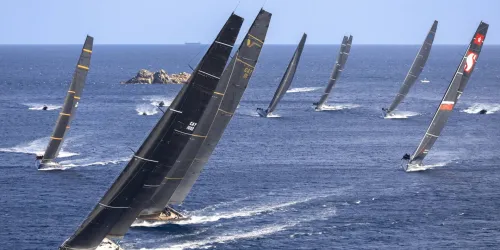 An outstanding day rounds off the 34th Maxi Yacht Rolex Cup in style