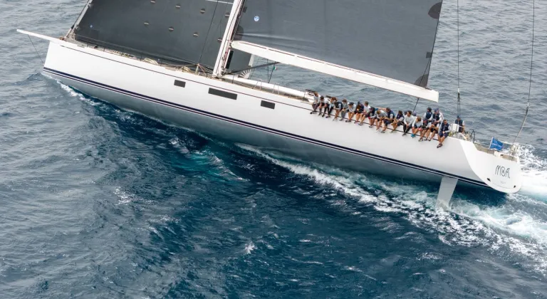 Swan 115 Moat wins at Giorgio Armani Superyacht Regatta in Porto Cervo