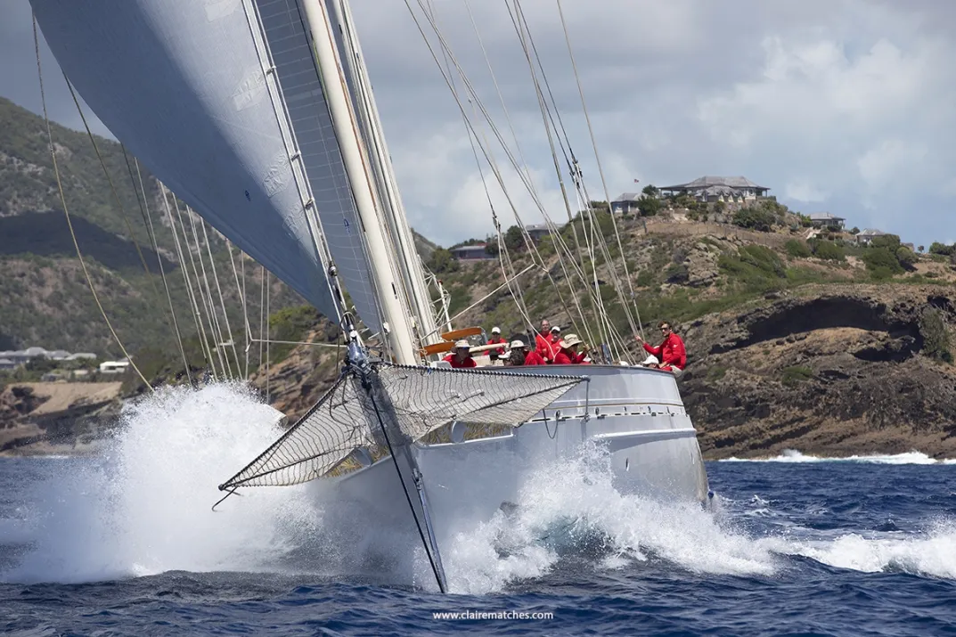 Adela wins the Gosnell Trophy at the Antigua Superyacht Challenge