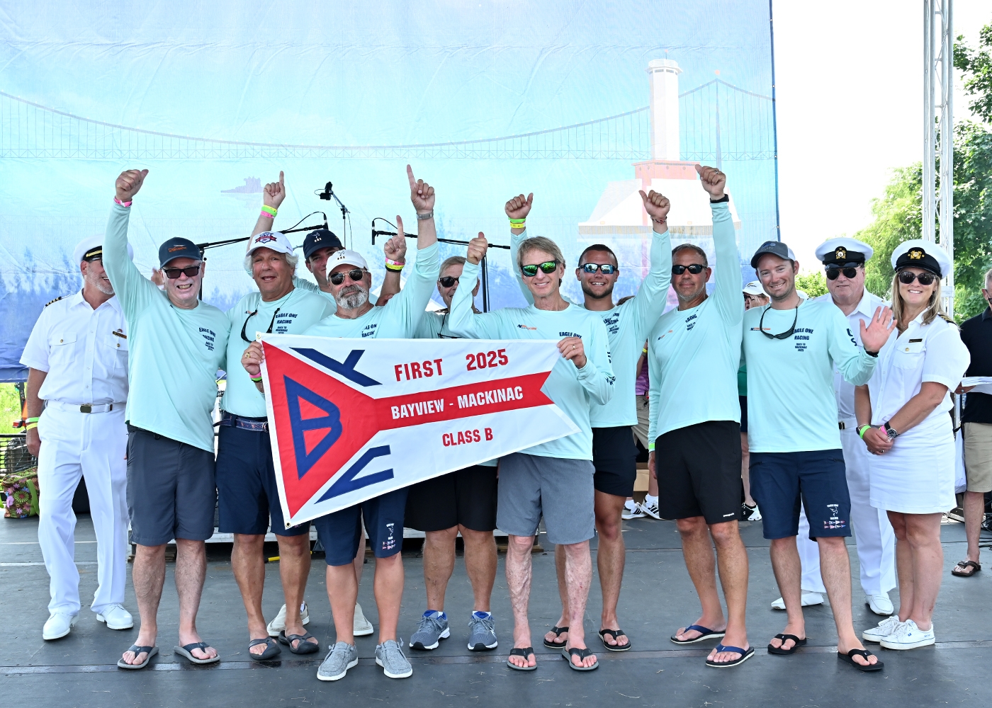 Tim LaRiviere’s (Italia 14.98) EAGLE ONE Team - 101st edition of the Bayview Mackinac Race