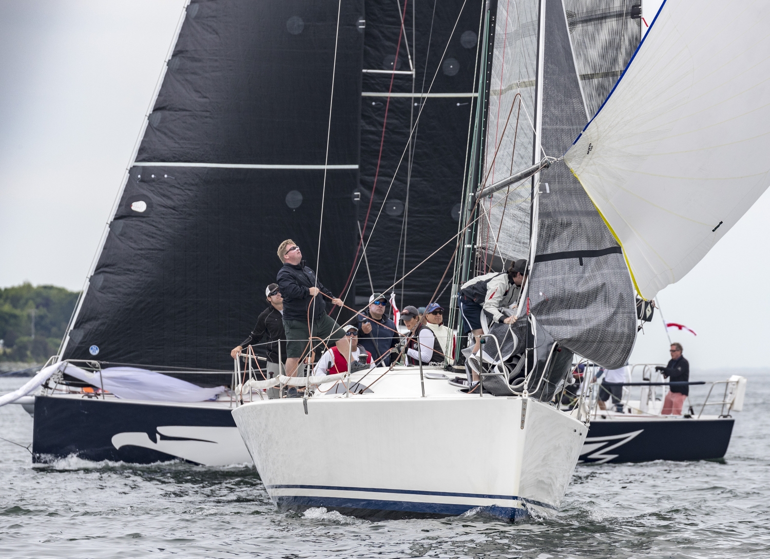 Vince and Kristina McAteer’s Summit 35 Divided Sky - NYYC Annual Regatta 2022 © Daniel Forster