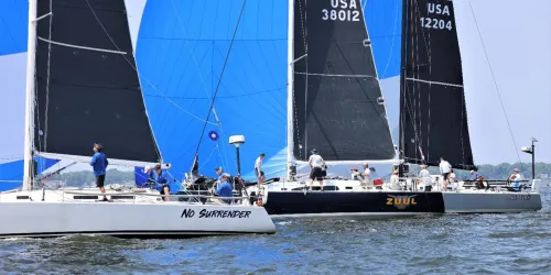 39th Biennial Annapolis-Newport Race Has a Rough Ride