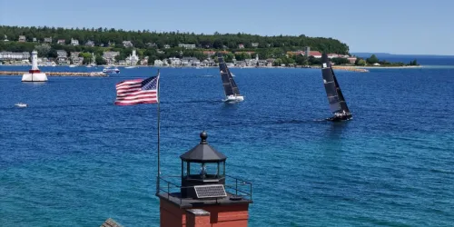 Winners emerge among record 332-entry fleet in the   100th Bayview Mackinac Race presented by National Fleet Services