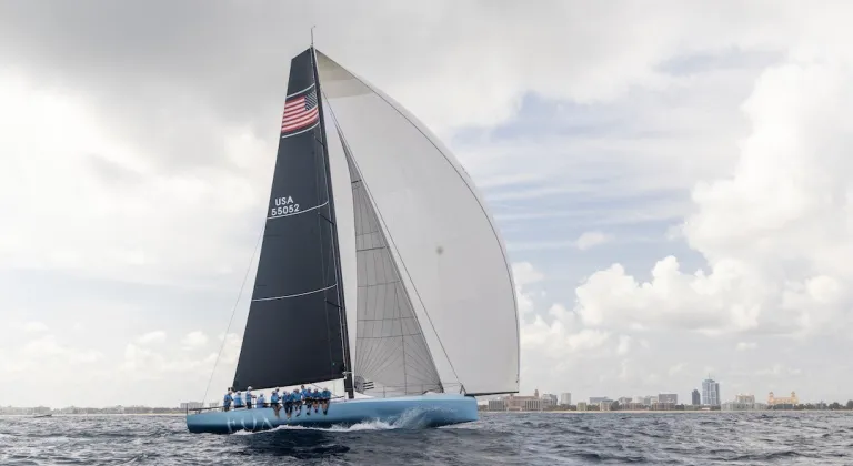 Diverse ORC fleet enjoys close fast racing to Palm Beach