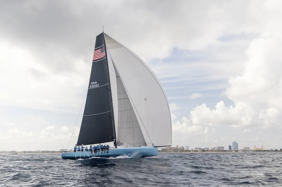 Diverse ORC fleet enjoys close fast racing to Palm Beach