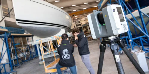 ORC Partners With Leica - Using 3D Laser Scanning  in Yacht Classification